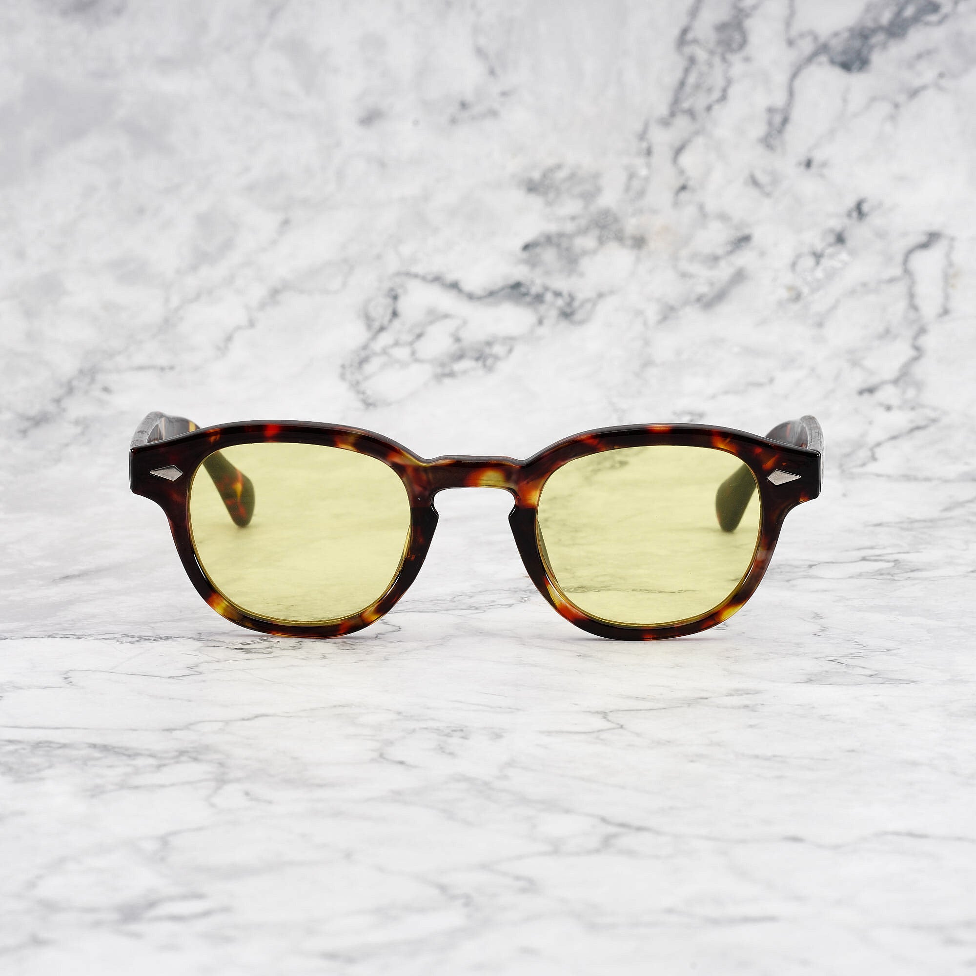 ●TonyScony & PlayasPoetry Antonia Square Tortoise/Brown Sunglasses | Glassesshop